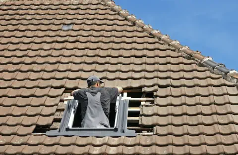 Pose de velux - Le Cambout